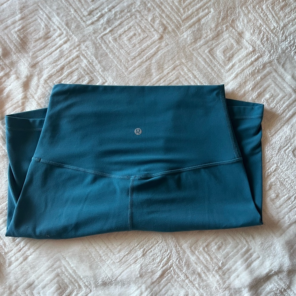 Lululemon size 8, Align High-Rise shorts.